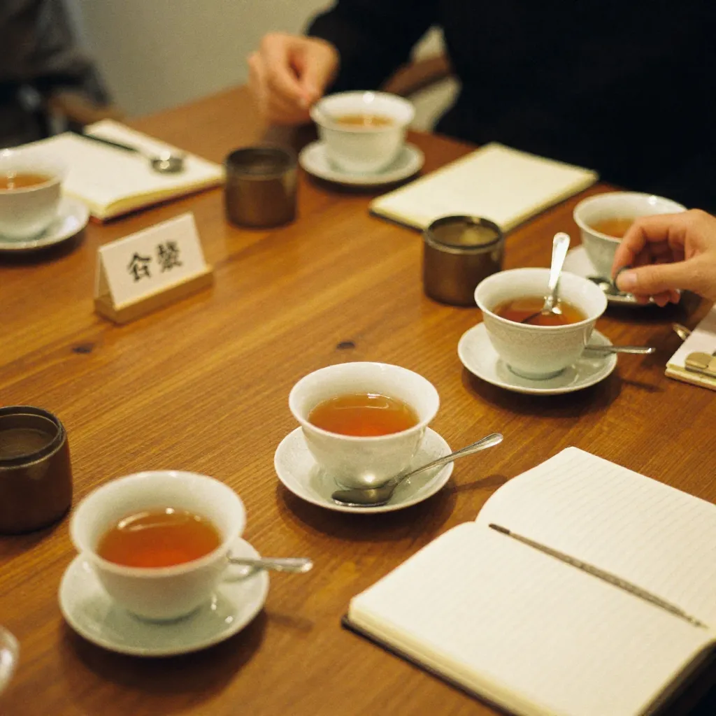 Tasting workshop in progress